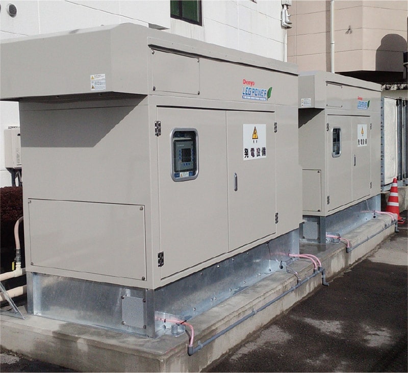 LPガス発電機54kVA