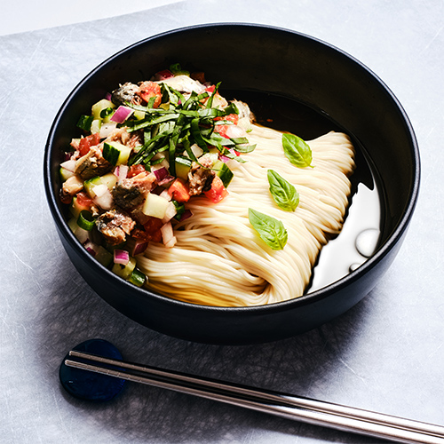 暑さ負けを撃退！サーディン缶でうま味そうめん